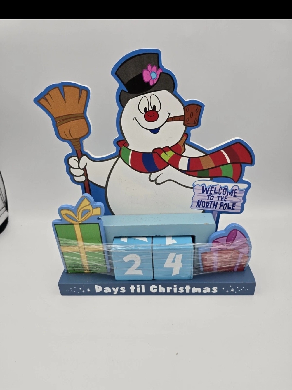 Hobby Lobby Blue Snowman Countdown Calendar